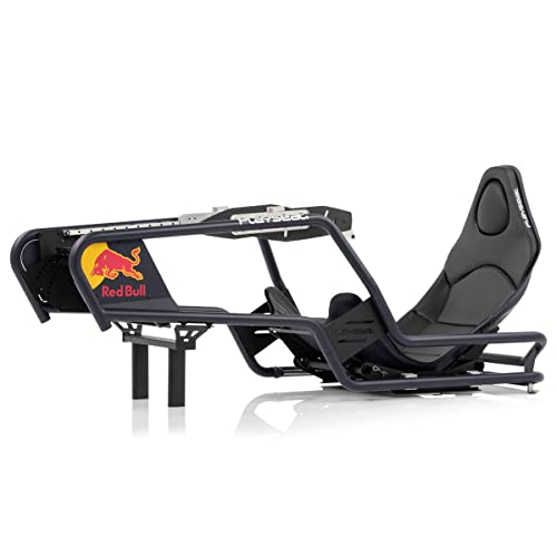 Playseat Formula Intelligence Sim Racing Cockpit | Profi Simracing Cockpit | Unterstützt Direct Drive | Mit allen Lenkrädern und Pedalen kompatibel | Für PC und Konsolen geeignet | Red Bull edition von PLAYSEAT