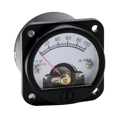 100 mA Amperemeter, 45 Modell, 100 mA Strommesskopf, hohe Empfindlichkeit für Prüfungen von Hörgeräten 100 mA Amperemeter, 45 Modell, 100 mA Strommesskopf, hohe Empfindlichkeit für Prüfungen von Hörgeräten von PLCPDM