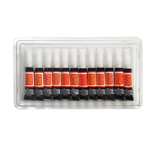 12 PCs Schnelle Trocknungskleber Super Klebstoffe Sofort Reparieren Flüssigkeitsklebstärke Starke Adhäsive Multifunktionale Reparaturkliniken von PLCPDM