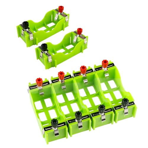 6 x große Batteriehaltergehäuse, Serienschaltung, Parallelschaltung, Batteriekammer für Experimente, Elektrizität von PLCPDM
