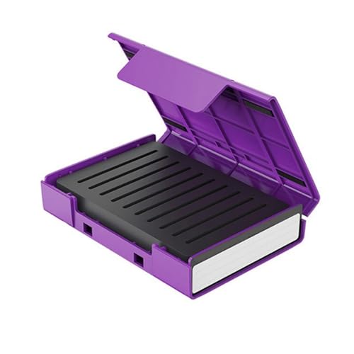ABS-Festplatten-Organizer-Box, unterstützt 4 x 2,5 Zoll oder 1 x 3,5 Zoll Festplatten oder für 10 feste Festplatten-Tragetaschen ABS-Festplatten-Organizer-Box, unterstützt 4 x 2,5 Zoll oder 1 x 3,5 Zoll Festplatten oder für 10 feste Festplatten-Tragetaschen von PLCPDM