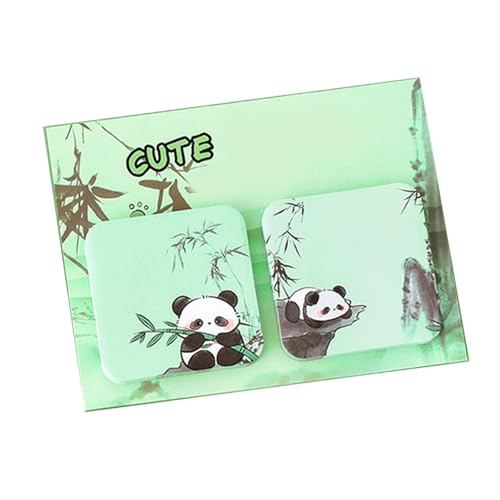Animal Panda Notizen Papier 60 Blätter Adheive Notizen Taschen Notizbilder Taschen Memo Pad Zum Schreiben Von Journaling 50x50mmmm von PLCPDM