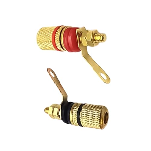 Banana Steckeranschlüsse Sound Socket 4 Mm Bindungspfosten Für Verstärker Lautsprecher Terminals Board Gold Plated Electronic Adapter von PLCPDM