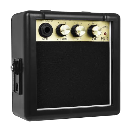 E Gitarrenverstärker Mit Back Clip Outdoor Tragbarer Gitarrenverstärker Lautsprecher Gitarrenzubehör Für Übendauer von PLCPDM