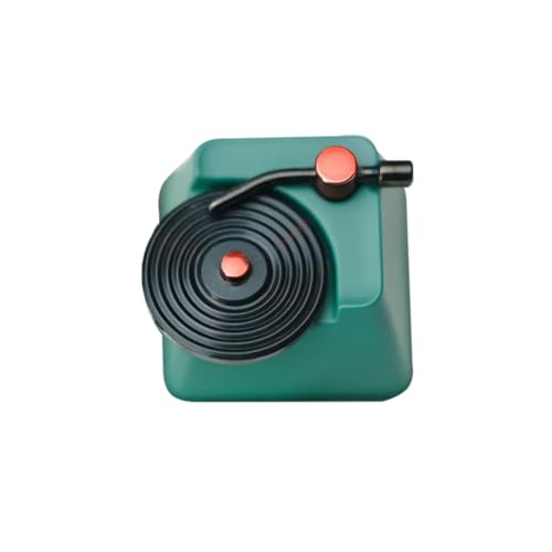 Handgefertigte Edelstahl-Tastenkappen, Vinyl-Schallplatten-Tastenkappe für mechanische 3D-Tastaturen, individuelle Tastenkappe von PLCPDM