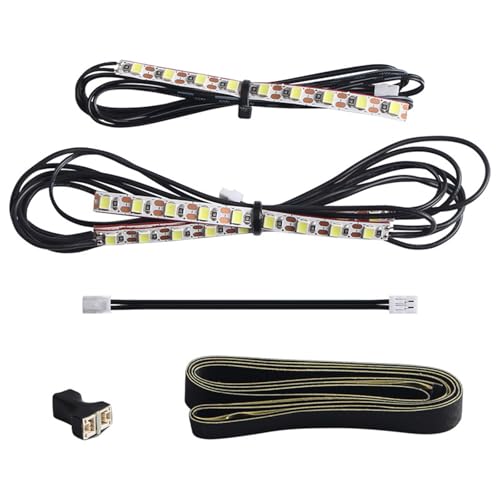 Kalte Weiße LED Streifen Für Labor P1P P1S LED Light Kits Beleuchtung Lampe 3D Druckerteile Hohe Helligkeit Schnellkleber von PLCPDM