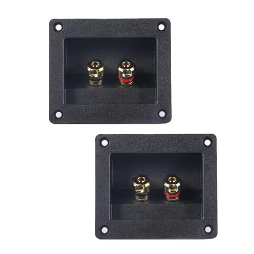 PLCPDM 2PCS Lautsprecher Terminals Box Binding Post Cable Connectors Komponenten Für Auto Heimkinozubehör PLCPDM 2PCS Lautsprecher Terminals Box Binding Post Cable Connectors Komponenten Für Auto Heimkinozubehör von PLCPDM