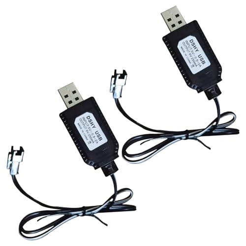 PLCPDM 2pcs 6V SM2P USB Ladekabel Für 6 V NICD NIMH Batterien Amphibisch Abgelegenes Auto Mit Sicherheitsfunktionen 60 Cm/23 62 Zoll PLCPDM 2pcs 6V SM2P USB Ladekabel Für 6 V NICD NIMH Batterien Amphibisch Abgelegenes Auto Mit Sicherheitsfunktionen 60 Cm/23 62 Zoll von PLCPDM