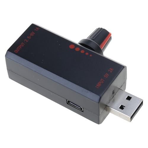 PLCPDM 5W USB Lüfterregler USB Lüfter Stufenloser Geschwindigkeitsregler Verbessern Sie Die Kühlleistung Geschwindigkeitsregler 66 Mm/2 6 Zoll von PLCPDM