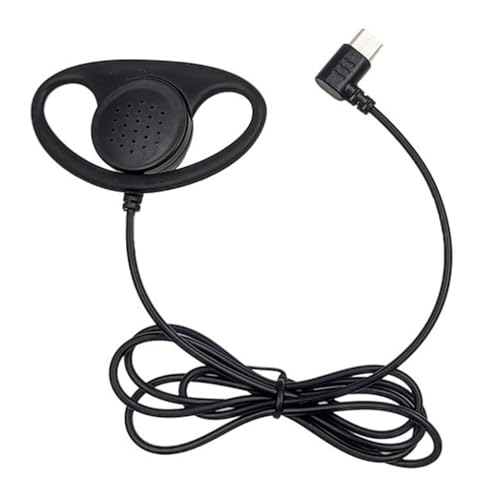 PLCPDM Einseitiger USB-C-Ohrbügel-Kopfhörer, Headsets für Handys, Tablets, PCs, Computer, MP3-Player, Mobiltelefone von PLCPDM