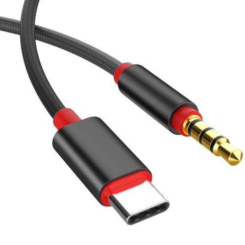 PLCPDM Kabel 3 5 Mm Anschluss Zum Typ C Adapterkordendraht Für Autokonträger Kopfhörer Computerkonverter Leitung 100 Cm/3 28 Fuß PLCPDM Kabel 3 5 Mm Anschluss Zum Typ C Adapterkordendraht Für Autokonträger Kopfhörer Computerkonverter Leitung 100 Cm/3 28 Fuß von PLCPDM