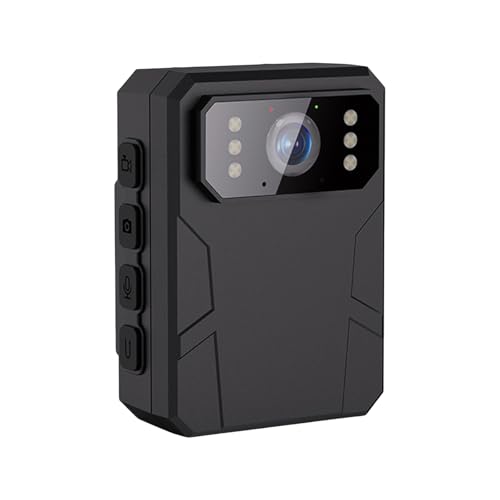 PLCPDM Kleine Körperkamera, 4K, kleine Digitalkamera, Sport-Körperkamera, Videorecorder, Standortdurchsetzungs-Recorder, Camcorder, tragbar PLCPDM Kleine Körperkamera, 4K, kleine Digitalkamera, Sport-Körperkamera, Videorecorder, Standortdurchsetzungs-Recorder, Camcorder, tragbar von PLCPDM