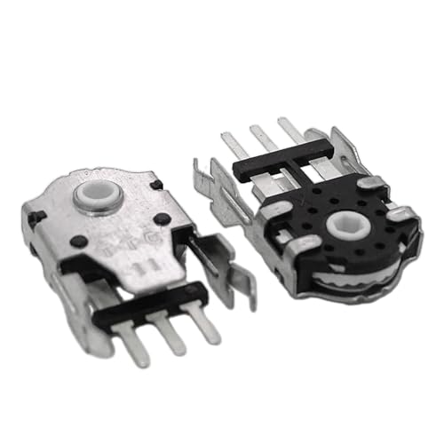 PLCPDM Maus-Encoder, 11 mm, Gold/Grün/Silber/staubdichte Goldkerne, hohe Genauigkeit, für RIAVL 300, 600, 700 Maus-Decoder, 2 Stück von PLCPDM