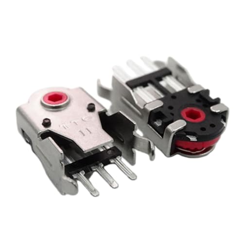 PLCPDM Maus-Encoder, 11 mm, Gold/Grün/Silber/staubdichte Goldkerne, hohe Genauigkeit, für RIAVL 300, 600, 700 Maus-Decoder, 2 Stück von PLCPDM