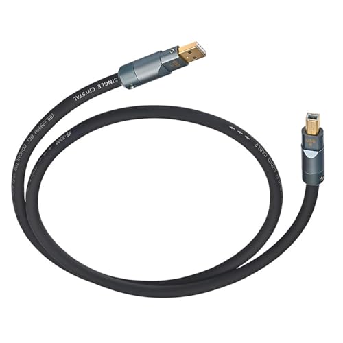 PLCPDM Professionelle 6N Einkristallkupper USB A Bis B Kabeldraht Verbessert Die Detaillierte Schall Aluminiumfolie Abschirmung von PLCPDM