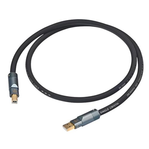 PLCPDM Professionelle 6N Einkristallkupper USB A Bis B Kabeldraht Verbessert Die Detaillierte Schall Aluminiumfolie Abschirmung von PLCPDM