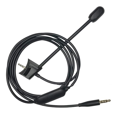 PLCPDM Professionelles Gaming-Mikrofonkabel mit Schiebesteuerung, Mikrofonkabel für leisen Komfort, 35 QC35 Kopfhörer-Reparatur PLCPDM Professionelles Gaming-Mikrofonkabel mit Schiebesteuerung, Mikrofonkabel für leisen Komfort, 35 QC35 Kopfhörer-Reparatur von PLCPDM