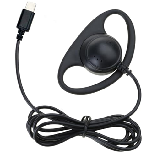 PLCPDM USB-C/3,5 mm einseitiger Ohrbügel-Kopfhörer, Headsets für Tablet, PC, Computer, MP3-Player, Telefon von PLCPDM