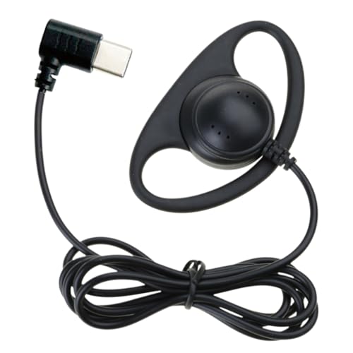 PLCPDM USB-C/3,5 mm einseitiger Ohrbügel-Kopfhörer, Headsets für Tablet, PC, Computer, MP3-Player, Telefon von PLCPDM