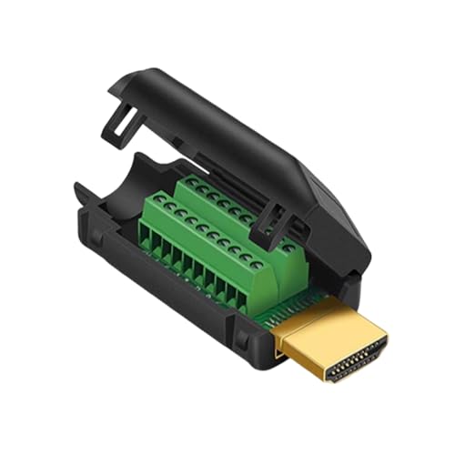 PLCPDM Verlängerungskabelstecker Lötloses Adapter Durabilität Effizientes Getriebe Unterstützt Der Projektor Laptop PLCPDM Verlängerungskabelstecker Lötloses Adapter Durabilität Effizientes Getriebe Unterstützt Der Projektor Laptop von PLCPDM