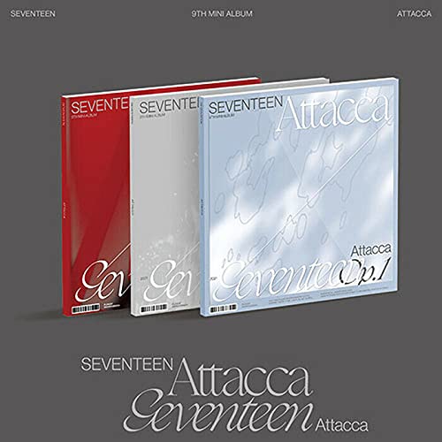 SEVENTEEN ATTACCA 9th Mini Album ( OP.1 + OP.2 + OP.3 ) 3 Ver SET. 3 CD+3 Photo Book(each 78p)+3 Lyric Case+3 Photo Post Card+3 Folding Card+6 Photo Card von PLEDIS ENTERTAINMENT