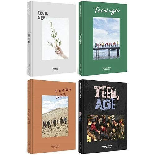 SEVENTEEN [TEEN, AGE] 2nd Album RANDOM Ver. CD+Book+Card+Stand+Poster+Sticker+GIFT+etc+K-POP SEALED+TRACKING NUMBER von PLEDIS ENTERTAINMENT