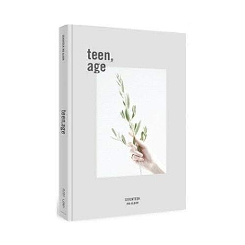 SEVENTEEN [TEEN, AGE] 2nd Album WHITE Ver. CD+Book+Card+Stand+Poster+Sticker+GIFT+etc+K-POP SEALED+TRACKING NUMBER von PLEDIS ENTERTAINMENT