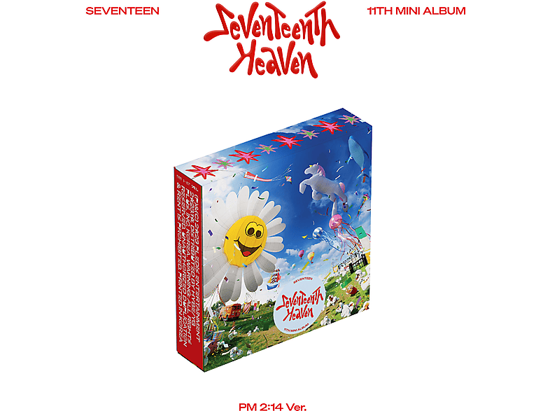 Seventeen - 11th Mini Album 'SEVENTEENTH HEAVEN' (PM 2:14 Ver.) (CD) von PLEDIS ENTERTAINMENT