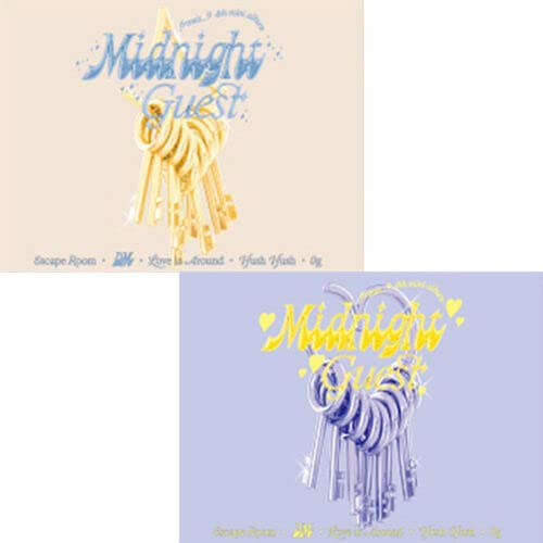 FROMIS_9 [ MIDNIGHT GUEST ] 4th Mini Album ( BEFORE MIDNIGHT + AFTER MIDNIGHT SET ) ( 2 CD+2 Photo Book+2 Post Card+2 Mint Card+2 Film Photo+ETC ) von PLEDIS