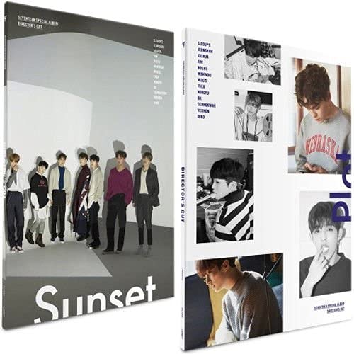 SEVENTEEN [DIRECTOR'S CUT] Special Album SUNSET Ver. CD+P.Book+6p Card+Tracking Number von PLEDIS