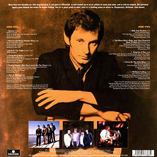 Lee Brilleaux-Rock 'N' Roll Gentleman(Eleven Recor [Vinyl LP] von PLG UK CATALOG