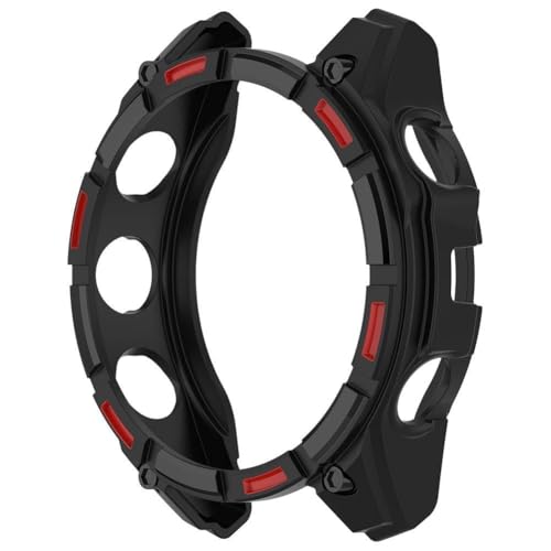 PLGEBR Passend für Garmin Fenix8 51 47 43 Hollow Schutzhülle Watch Case Stoßfest Schutz Design Hollow Case O0X8 von PLGEBR