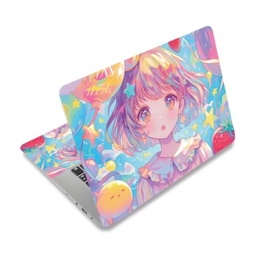 PLIGREAT Kawaii Mädchen Laptop Haut Aufkleber Aufkleber Passend für 12" 13" 13,3" 14" 15 Zoll Laptop Niedliche Universal Abnehmbare Vinyl Notebook Cartoon Art Schutz Netbook PC Abdeckung Aufkleber PLIGREAT Kawaii Mädchen Laptop Haut Aufkleber Aufkleber Passend für 12" 13" 13,3" 14" 15 Zoll Laptop Niedliche Universal Abnehmbare Vinyl Notebook Cartoon Art Schutz Netbook PC Abdeckung Aufkleber von PLIGREAT