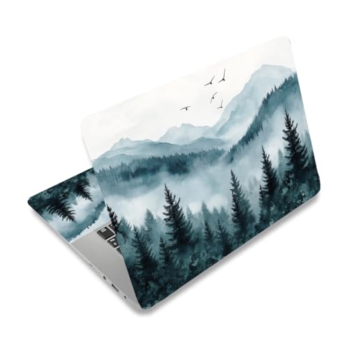 PLIGREAT Misty Forest Laptop Haut Aufkleber Aufkleber Passend für 12" 13" 13,3" 14" 15 Zoll Laptop Universal Abnehmbares Vinyl Notebook Landschaft Malerei Kunst Schutz Netbook PC Abdeckung Aufkleber PLIGREAT Misty Forest Laptop Haut Aufkleber Aufkleber Passend für 12" 13" 13,3" 14" 15 Zoll Laptop Universal Abnehmbares Vinyl Notebook Landschaft Malerei Kunst Schutz Netbook PC Abdeckung Aufkleber von PLIGREAT