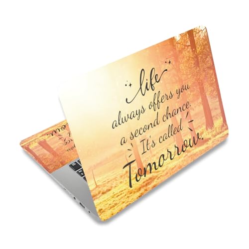 PLIGREAT inspirierende Worte Laptop Haut Aufkleber Aufkleber Passend für 12" 13" 13,3" 14" 15 Zoll Laptop Aquarell Universal abnehmbare Vinyl Notebook Kunst Schutz Netbook PC Cover Aufkleber PLIGREAT inspirierende Worte Laptop Haut Aufkleber Aufkleber Passend für 12" 13" 13,3" 14" 15 Zoll Laptop Aquarell Universal abnehmbare Vinyl Notebook Kunst Schutz Netbook PC Cover Aufkleber von PLIGREAT