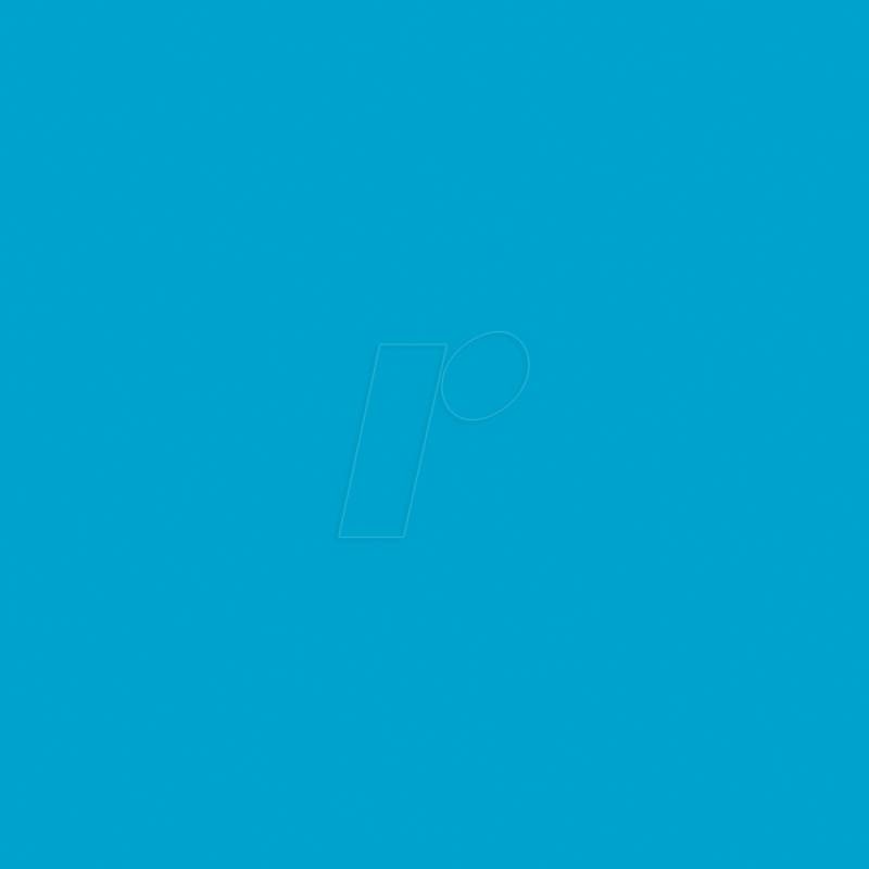 PL0101365 - Aufbügelfolie, PremiumFlock, 320 mm x 500 mm, türkis von PLOTTIX