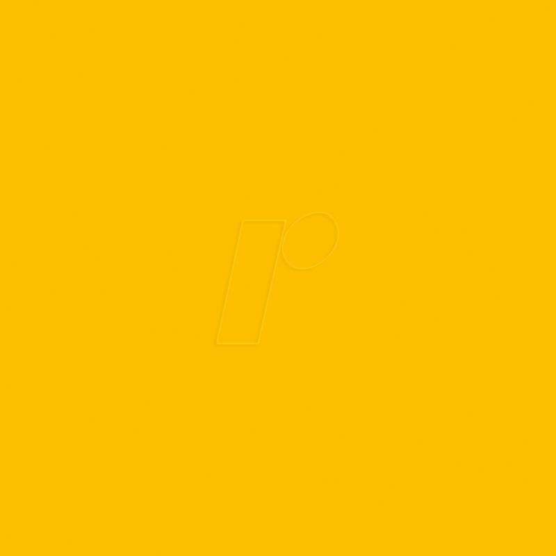 PL0502002 - Vinylfolie, Permanent, 315 mm x 1 m, gelb von PLOTTIX