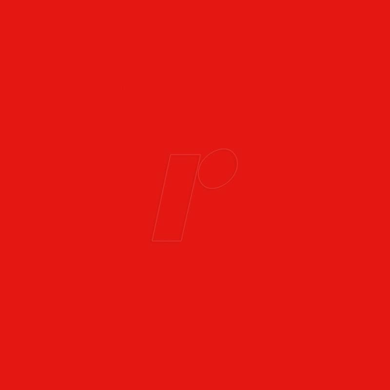 PL0502004 - Vinylfolie, Permanent, 315 mm x 1 m, rot von PLOTTIX