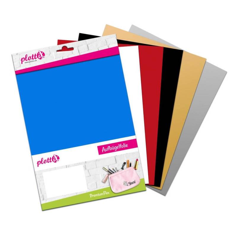 plottiX PremiumFlex Bundle 1 - 6 Stück (20 cm x 30 cm) von PLOTTIX