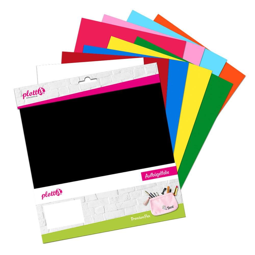 plottiX PremiumFlex Bundle 3 - 10 Stück (30 cm x 30 cm) von PLOTTIX