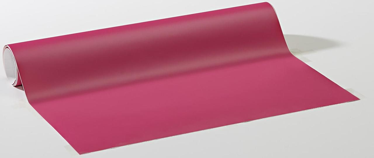plottiX Wandtattoo-Folie 31.5 cm x 1 m pink von PLOTTIX