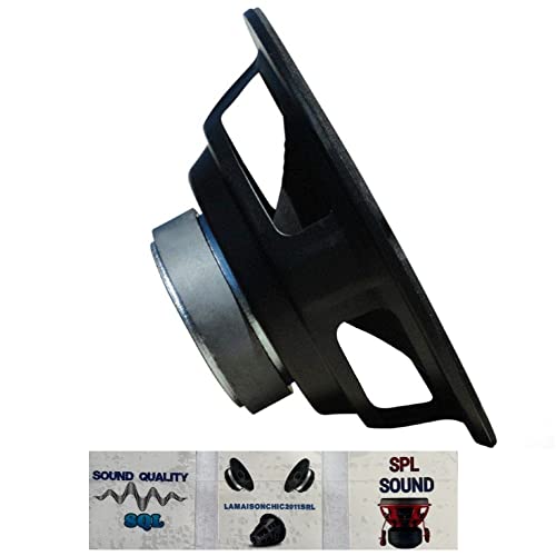 PLUG & SOUND 1 WOOFER S-68 Lautsprecher mid bass 16,50 cm 165 mm 6,5" 50 watt rms 100 watt max impedanz 8 ohm 92 db starre aufhängung nach Hause, 1 stück + 3 kostenlose Aufkleber von PLUG & SOUND