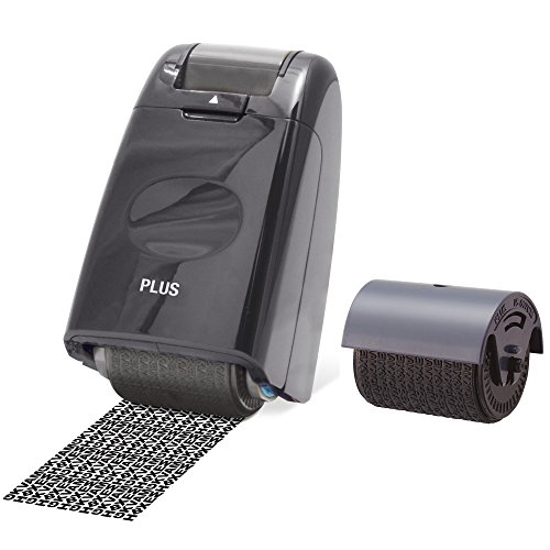 PLUS +44 Plus 44Plus Japan IS-500CM-IS-007CM Datenschutz Textschwärzer Sicherheits Set 1 Rollstempel und 1 Nachfüllkartusche, Farbe sortiert PLUS +44 Plus 44Plus Japan IS-500CM-IS-007CM Datenschutz Textschwärzer Sicherheits Set 1 Rollstempel und 1 Nachfüllkartusche, Farbe sortiert von PLUS