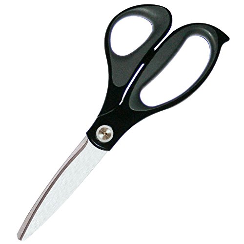 Plus Fit Cut Curve Scissors, Large, Black (35062) von PLUS