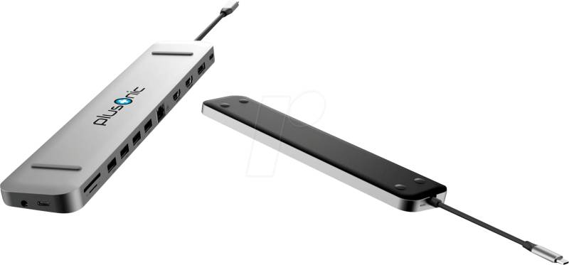 PLUSONIC 187492 - Dockingstation, USB 3.0 USB-C von PLUSONIC
