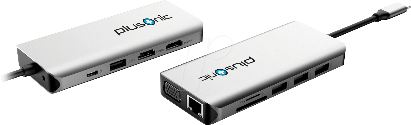 PLUSONIC 187493 - Dockingstation, USB 3.0 USB-C von PLUSONIC