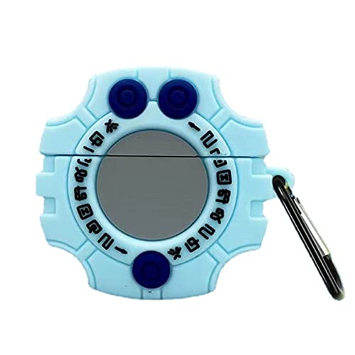 PLXBYC Kopfhörer-Hülle für AirPods 3, 3D süßes Cartoon Digimon Monster Digivice Silikon-Design, kreative Softshell für Apple Airpods 3. Headset Ladehülle von PLXBYC