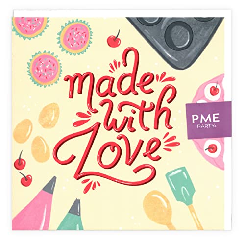 PME Grußkarte "Made With Love" von PME