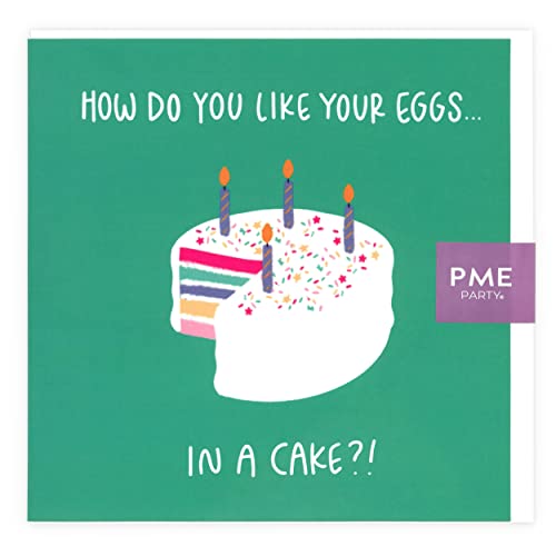 PME Grußkarte mit Aufschrift How Do You Like Your Eggs? von PME