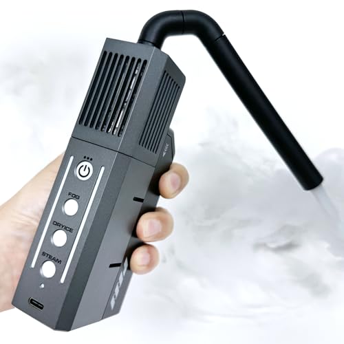 SmokeNINJA Tragbare Nebelmaschine, Handheld-Nebelmaschine für Fotografie, Outdoor-Events, Partys, Bühneneffekte, Halloween, Desinfektion oder Hochzeiten (Starter-Kit) von PMI
